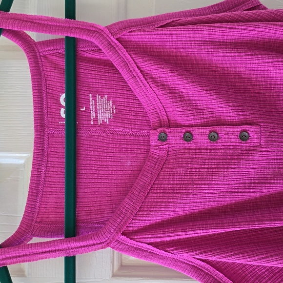 SO BRAND WOMENS JUNIOR SIZE PINK TANK TOP SIZE LARGE - Picture 4 of 12